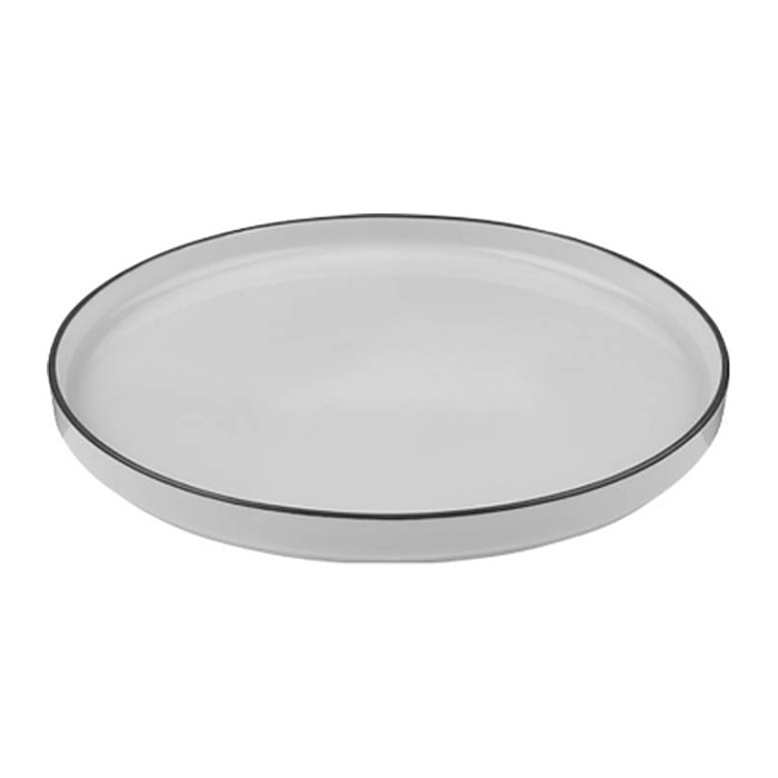 ID Fine Teller Modest Black Stolt grau Ø 25,5 cm, 6 St.