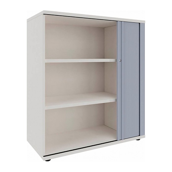 fm Rollladenschrank weiß 2 Fachböden 100,0 x 44,2 x 113,3 cm