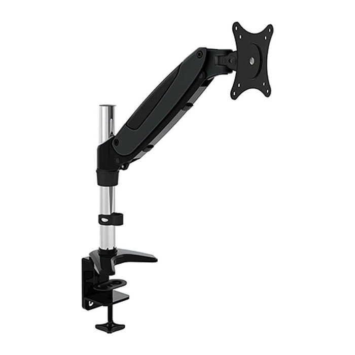 Techly Schreibtischhalterung m. Gasfeder für 1LCD 15"-27"360