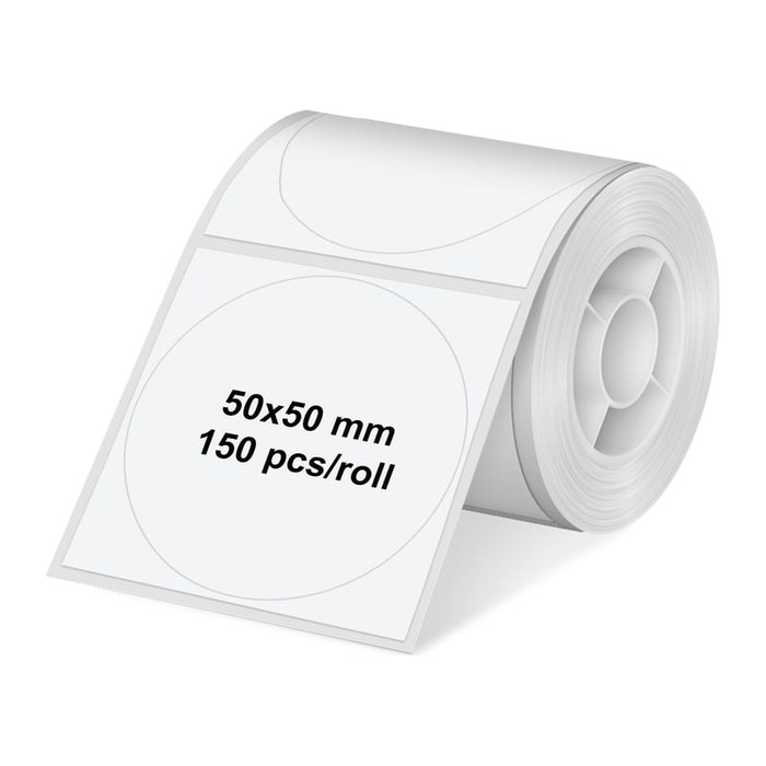 Olympia Etikettenrolle für PM220 rund weiss