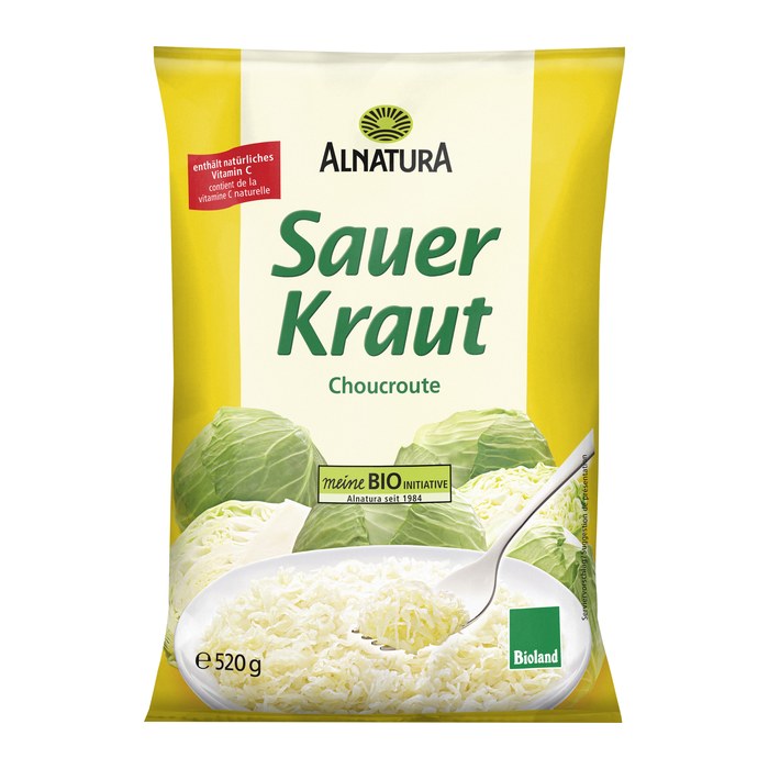 ALNATURA Bio Sauerkraut 520,0 g, 1 St.