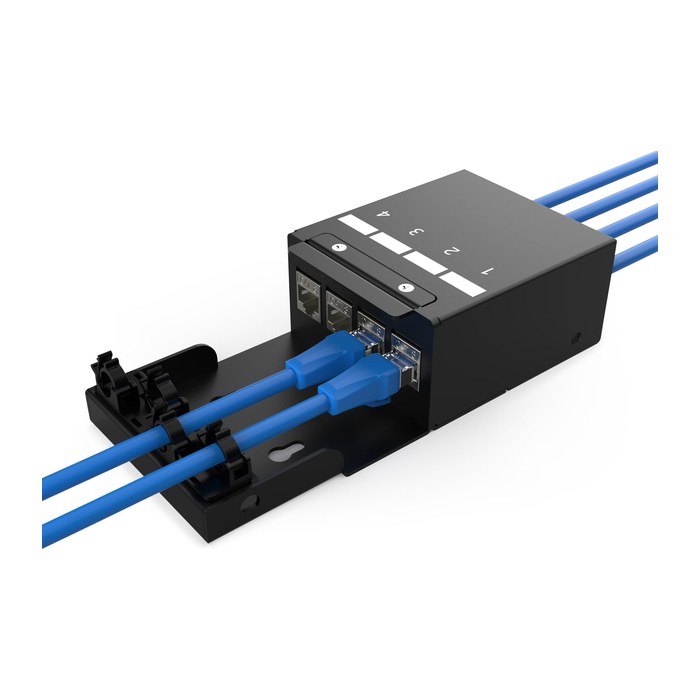 DIGITUS Konsolidierungspunkt-Box 4Ports Keystone Module