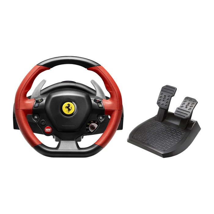THRUSTMASTER Ferrari 458 Spider Lenkrad- und Pedale-Set