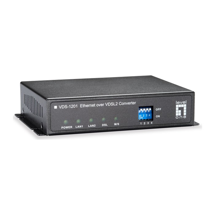 LevelOne Konverter Ethernet über VDSL2/Annex A 100Mbps