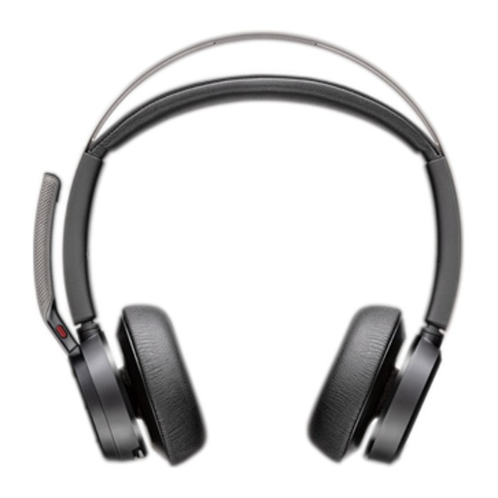poly VoyagerFocus 2 UC Bluetooth-Headset schwarz
