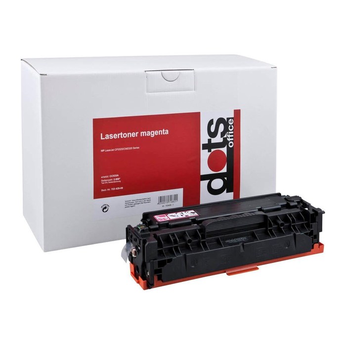 dots magenta Toner kompatibel zu HP 304A (CC533A)