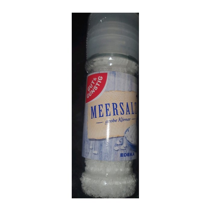 GUT&GÜNSTIG  MEERSALZ Salz, 110,0 g