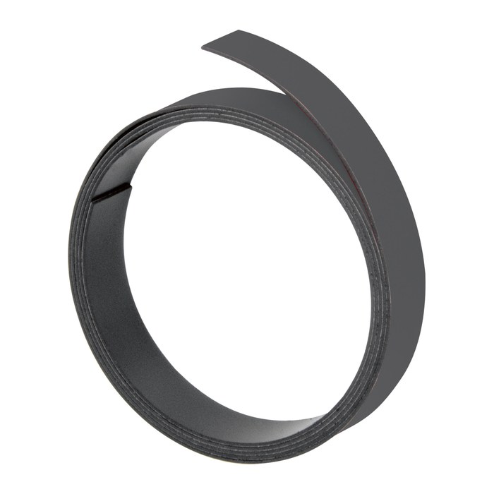 FRANKEN Magnetband schwarz 0,5 cm x 1,0 m, 1 St.