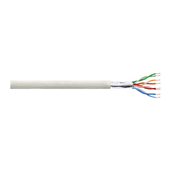 Logilink Patchkabel CAT6 U/UTP AWG24 100.00m weiß Econline