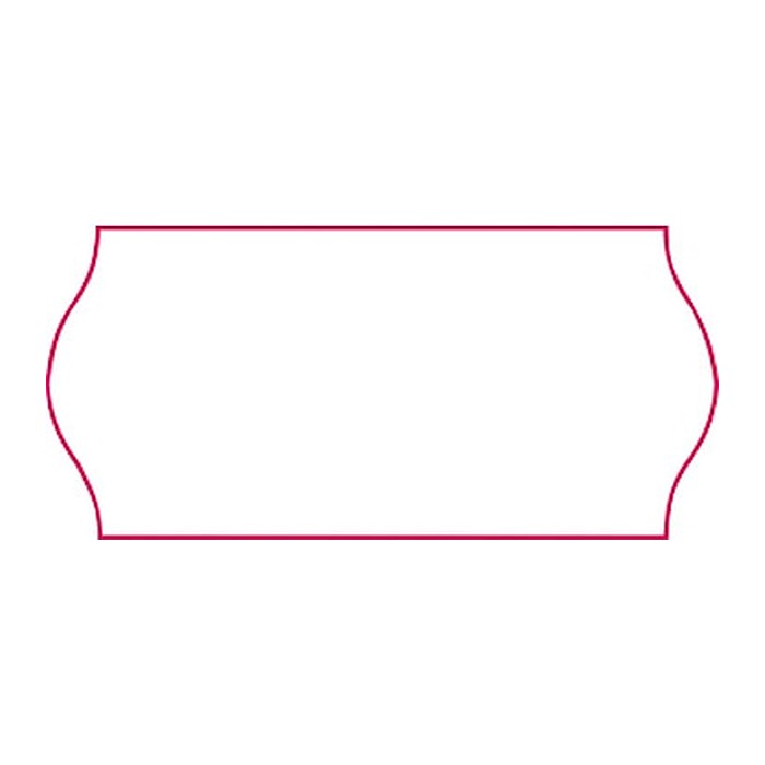 CreenLine Preisetiketten weiß permanent 26,0 x 12,0 mm, 18 Rollen