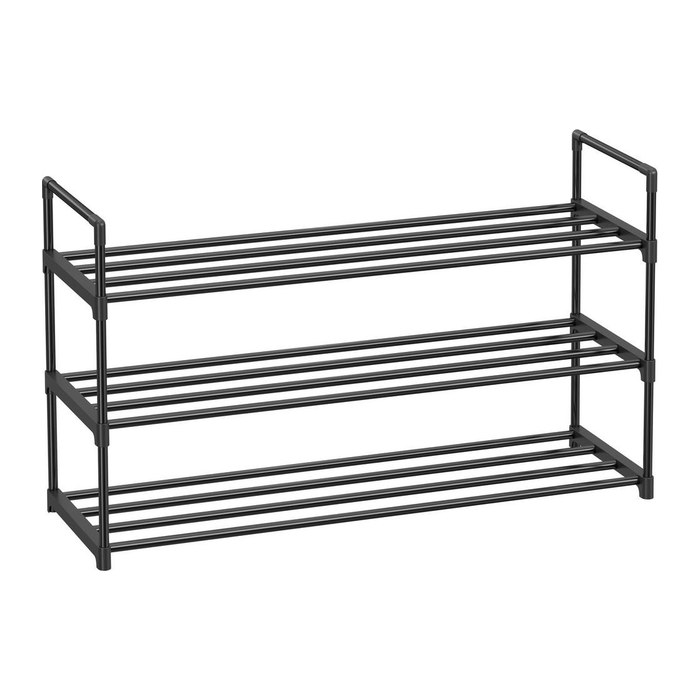 SONGMICS Schuhregal schwarz 92,0 x 30,0 x 54,0 cm, 1 St.