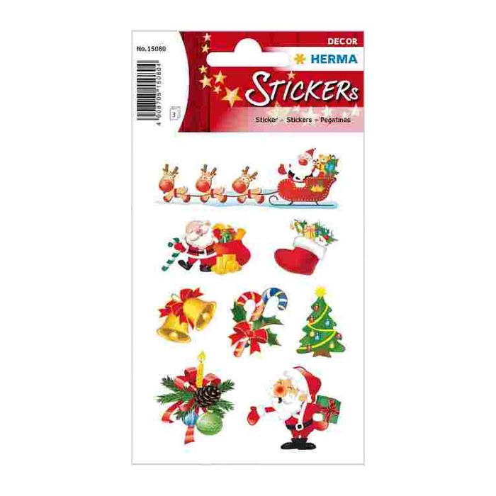 HERMA DECOR WEIHNACHTEN SANTA CLAUS
