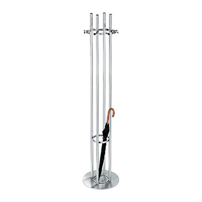 Kerkmann Kleiderständer Aristo 30604581 silber Metall 12 Haken 41,0 x 170,0 cm, 1 St.