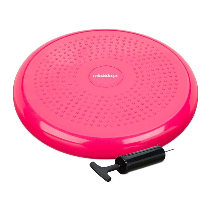 relaxdays Balance-Kissen pink