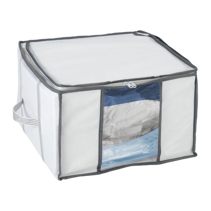 WENKO Soft Box S Vakuum-Unterbettkommode perlweiß/grau 40,0 x 25,0 x 42,0 cm, 1 St.
