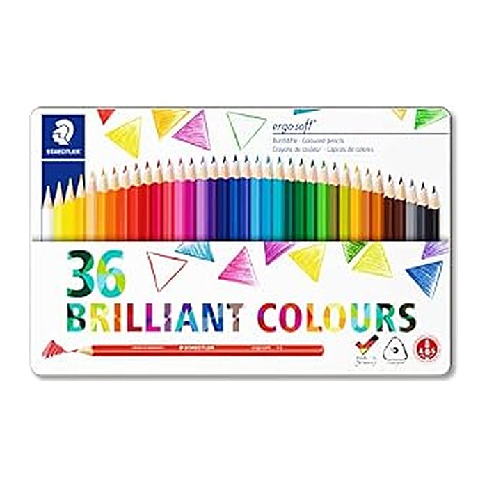 STAEDTLER ergosoft® 157 Buntstifte farbsortiert, 36 St.