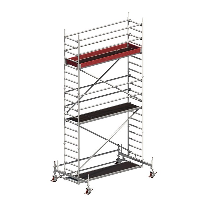 Layher Gerüst 1401 Uni Standard P2 max. Arbeitshöhe 6,35 m