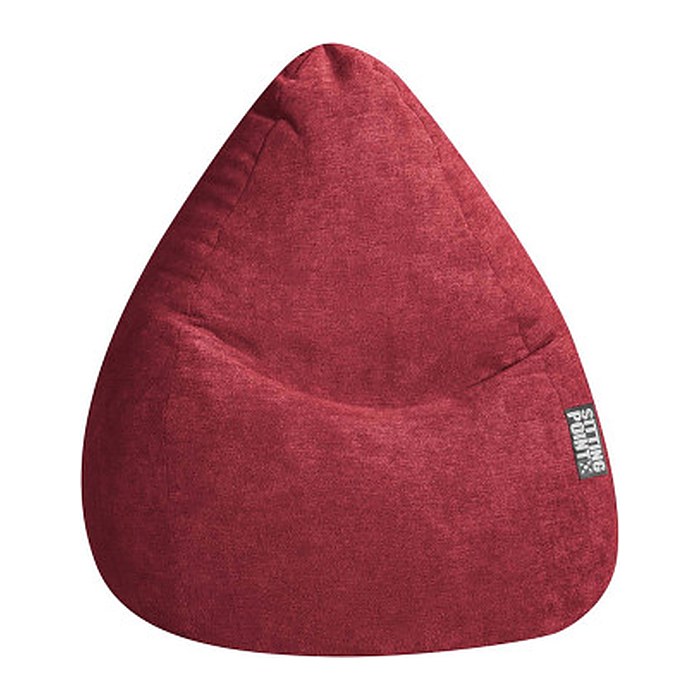 SITTING POINT ALFA XXL Sitzsack weinrot