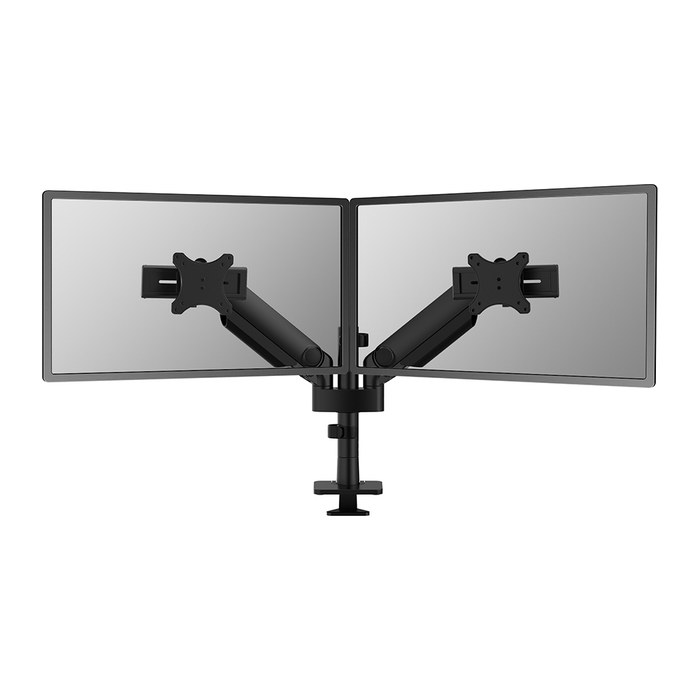 Neomounts Monitor-Halterung DS65S-950BL2 schwarz für 2 Monitore, Tischklemme, Tischbohrung