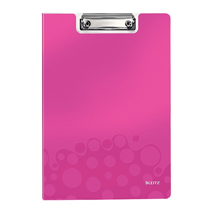 LEITZ Klemmbrettmappe WOW 4199 DIN A4 pink Kunststoff, 1 St.