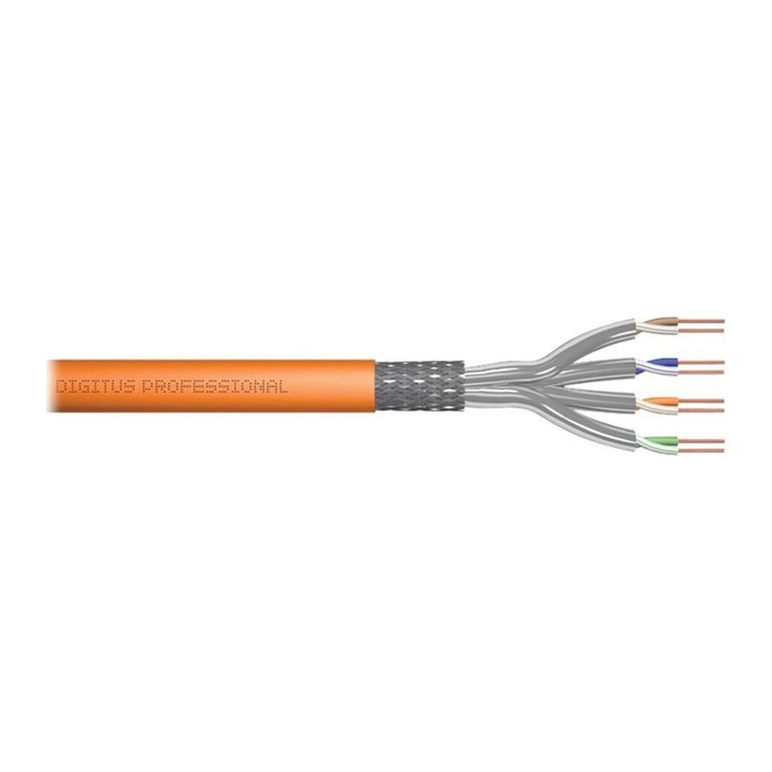 DIGITUS Ethernet Netzwerkkabel DK-1743-VH-D-1 100,0 m orange 1.200 MHz, 1 St.