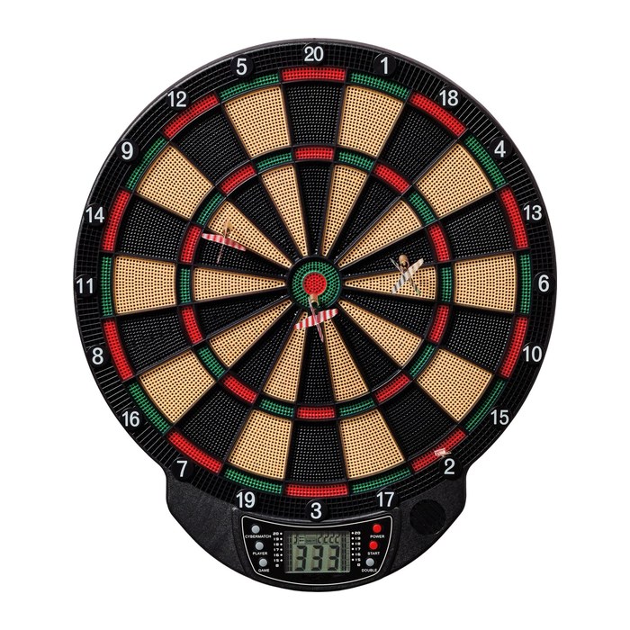BEST®SPORTING Dartscheibe mit Darts BRISTOL schwarz