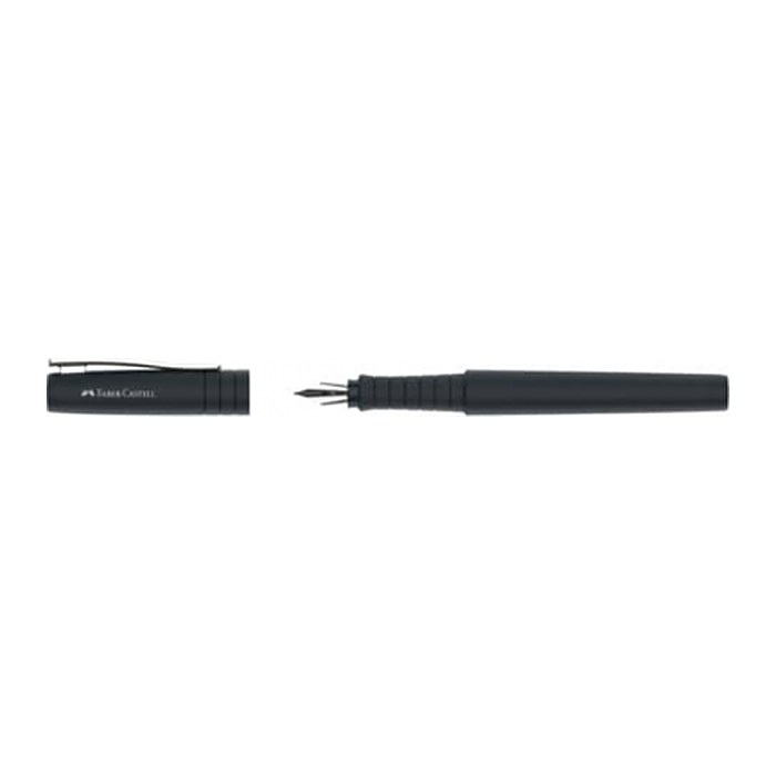 FABER-CASTELL Poly Pen Patronenfüller schwarz B (breit), 1 St.