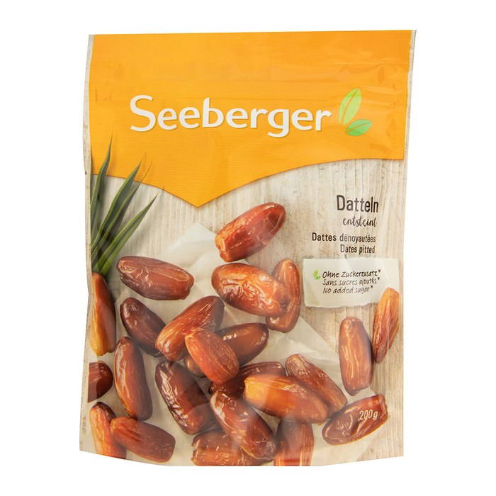 SEEBERGER Datteln Trockenfrüchte 200,0 g, 1 St.