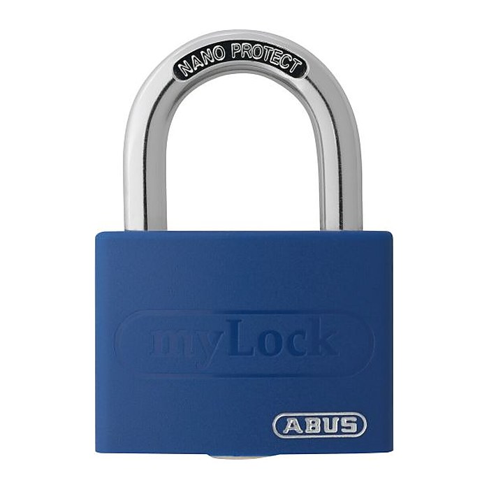 ABUS T65AL/40 Aluminium-Hangschloss, blau