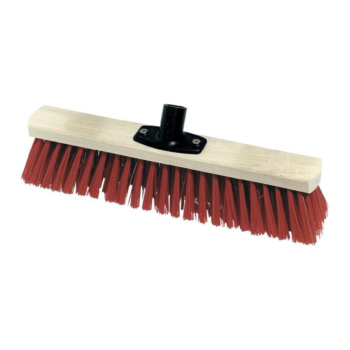 Nölle Besenkopf Saalbesen rot Holz 80,0 cm breit