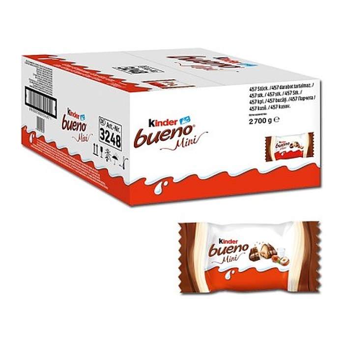 kinder bueno Mini Schokoriegel 457 St./2,7 kg, 1 St.