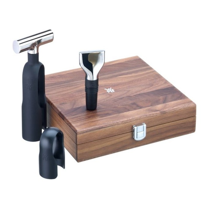 WMF Sommelier-Set Baric silber, schwarz, 4-tlg., 1 Set