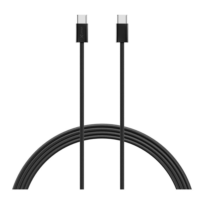 XLAYER USB C USB-Kabel 2,0 m schwarz, 1 St.