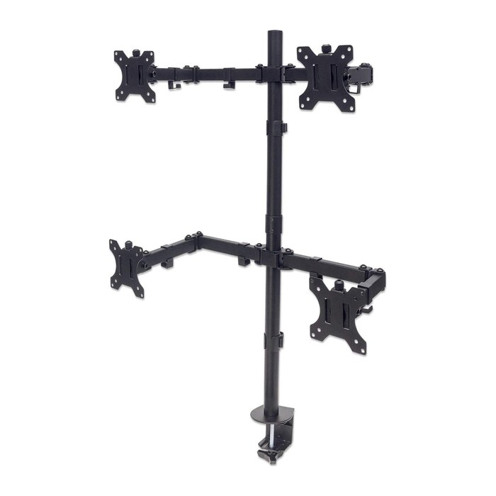 MANHATTAN Monitorarm für 4 Displays 13"-32" bis 8kg pro Disp