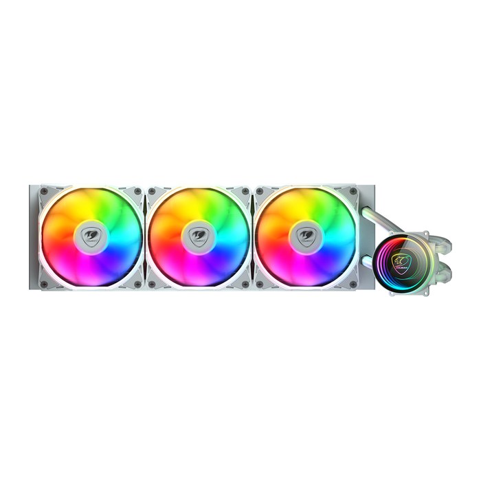 COUGAR CPU Wasserkühlung Poseidon Elite 360, ARGB, Weiß