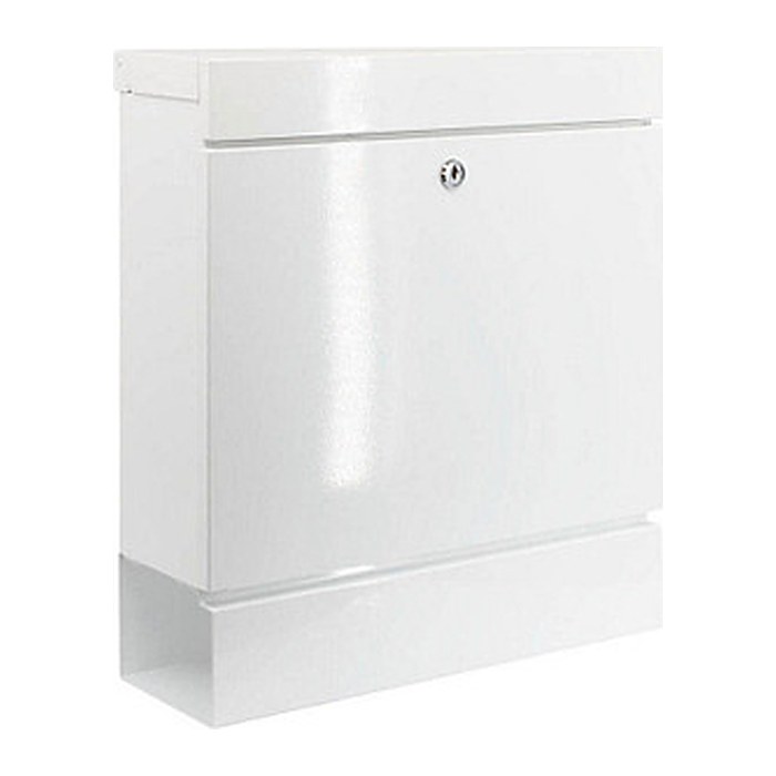 BURG WÄCHTER Briefkasten SEATTLE 848 42040 weiß mit Zeitungsfach