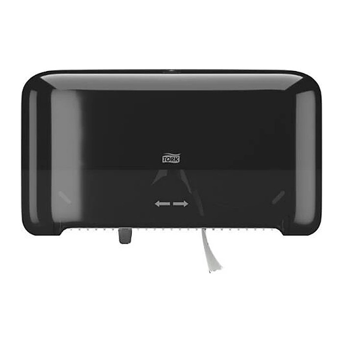 TORK Toilettenpapierspender OptiServe® T7 558068 schwarz Kunststoff, 1 St.