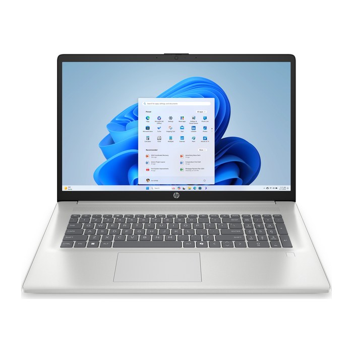 HP 17-cp2640ng Laptop 43,9 cm (17,3 Zoll), 8 GB RAM, 512 GB SSD, AMD Ryzen 3 7320U
