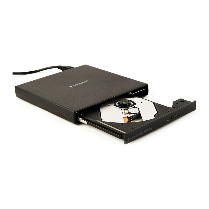 gembird DVW EXT SLIM DVD-USB-04 black USB2.0 DVD8x CD24x