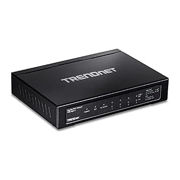 TRENDnet Switch 6-Port Gbit PoE+ 65W 1xSFP Metall