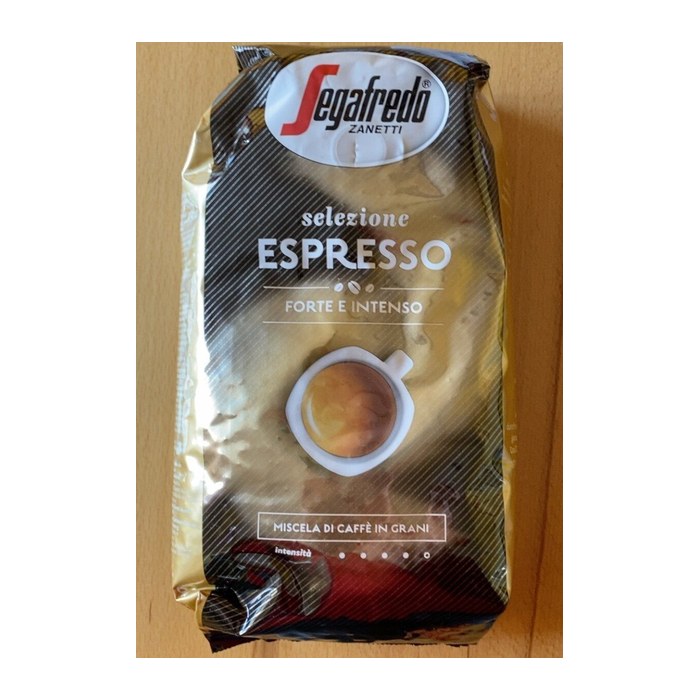 Segafredo selezione ESPRESSO FORTE INTENSO Espressobohnen, Arabica- und Robustabohnen mild, 1 kg