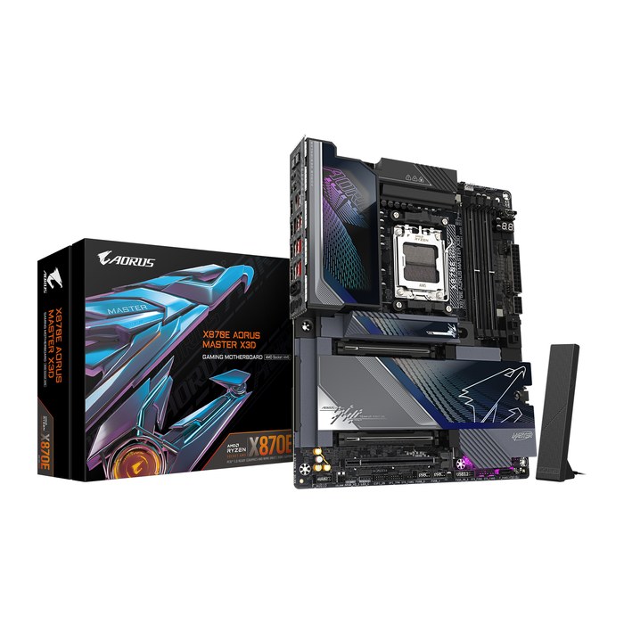 Gigabyte X870E AORUS MASTER X3D (X870,AM5,ATX,DDR5)