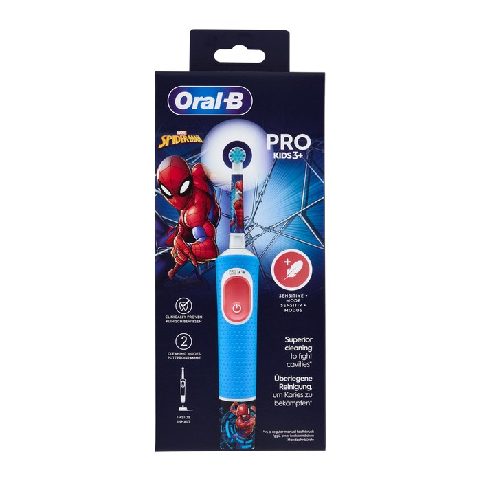 Oral-B Elektrische Zahnbürste PRO KIDS 3+ SPIDER-MAN, 1 St.