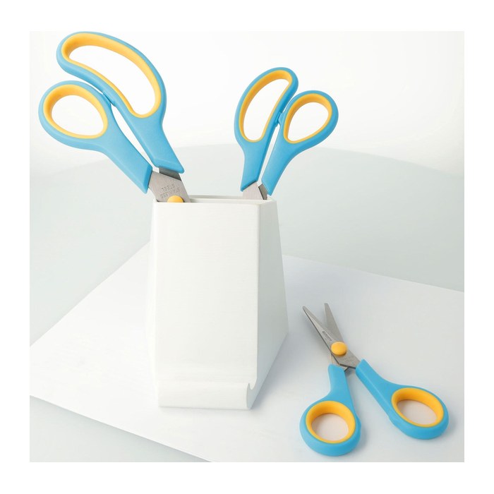 WESTCOTT Papierscheren-Set Easy Grip, 3 St.
