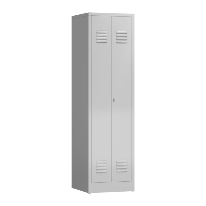 ClassiX Spind lichtgrau X-510700, 1 Schließfach 50,0 x 50,0 x 180,0 cm