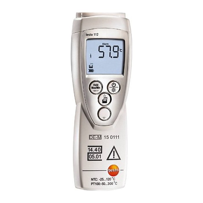 testo 112 Lebensmittel-Temperaturmessgerät weiß, 1 St.