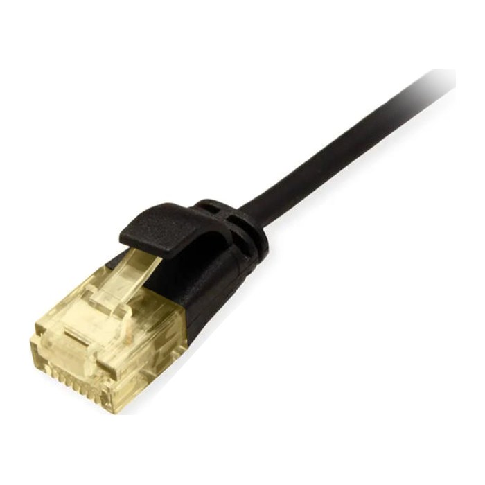 Equip Patchkabel Cat6A SlimFlex U/UTP 0.15m schw.LSZH 2xRJ45 Polybeutel