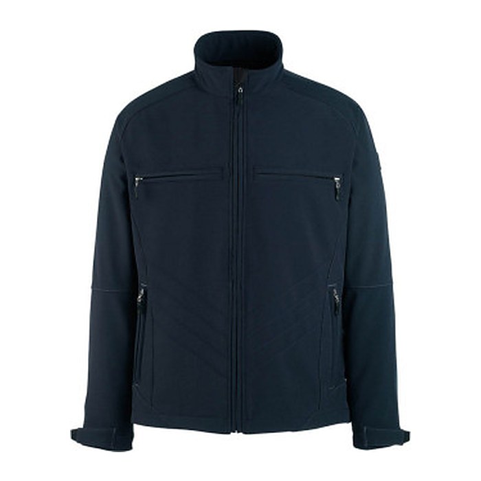 MASCOT® Herren Softshelljacke DRESDEN schwarzblau Größe XL