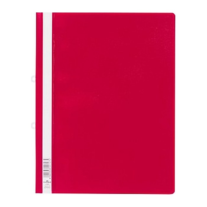 DURABLE Schnellhefter Kunststoff rot DIN A4 überbreit, 25 St.