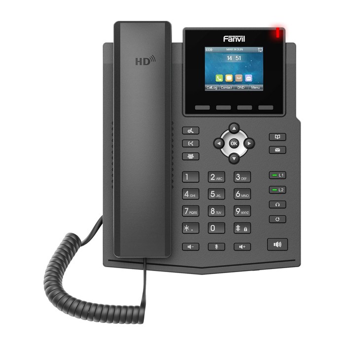 Fanvil IP Telefon X303P schwarz